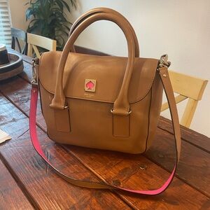 Tan Kate spade New York satchel